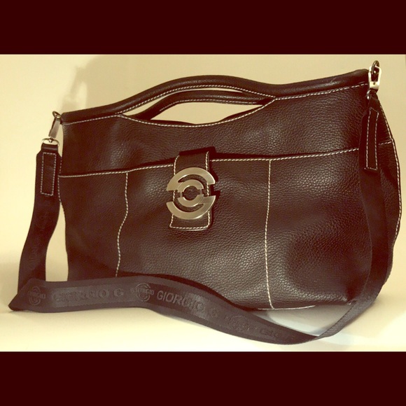 Giorgio G Handbags - Authentic Giorgio G(ucci) Leather Shoulder Bag